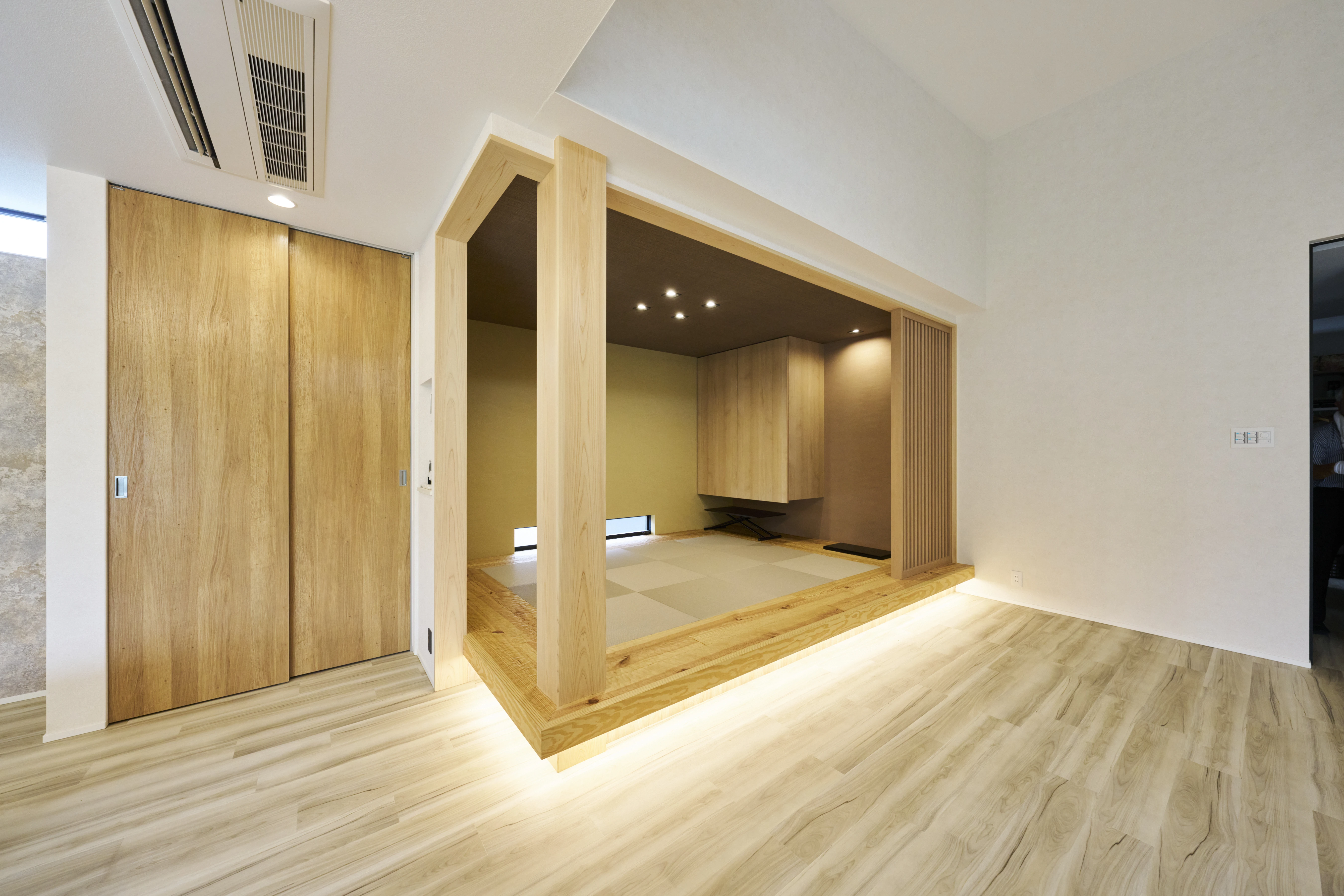自然素材を使った健康的な住空間